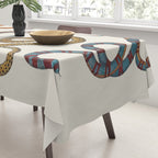 Albertus SEBA four snake scales  Tablecloth Gallery Image 3