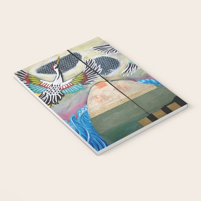 Crane triptych Notebook Gallery Image 3