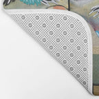 Crane triptych Bath Mat Gallery Image 2