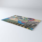 Crane triptych Rug Gallery Image 3