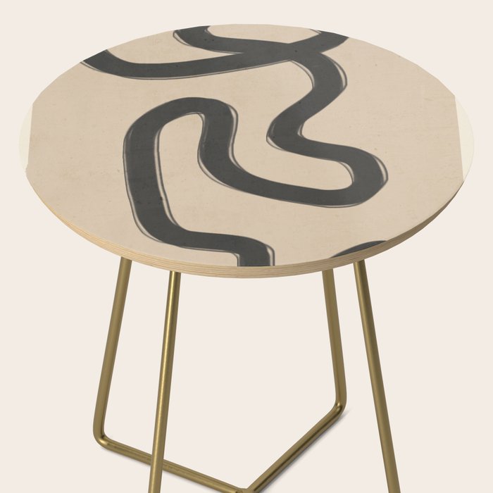 Abstract line art 43 Side Table Gallery Image 2