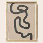 Abstract line art 43 Serving Tray Gallery Image 1
