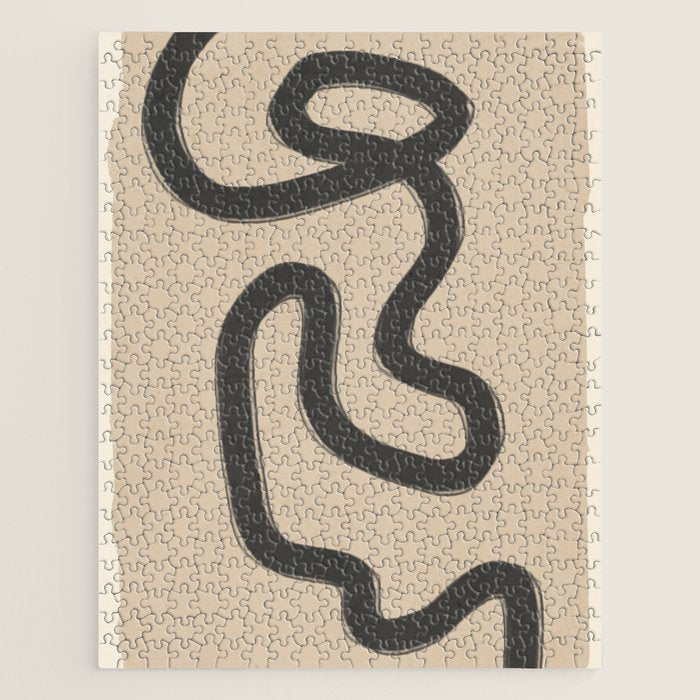 Abstract line art 43 Jigsaw Puzzle Gallery Image 1