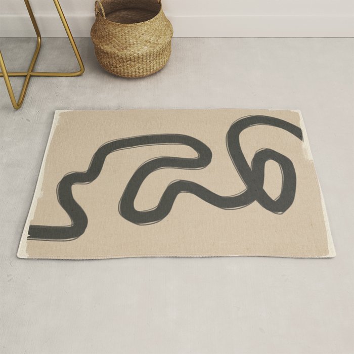 Abstract line art 43 Rug Gallery Image 1