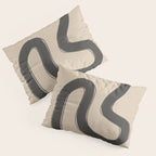 Abstract line art 43 Pillow Sham Gallery Image 3