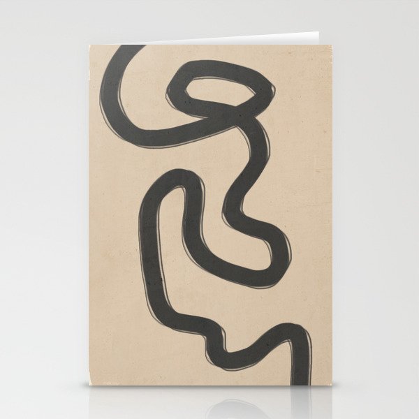 Abstract line art 43 Stationery Card Gallery Image 2