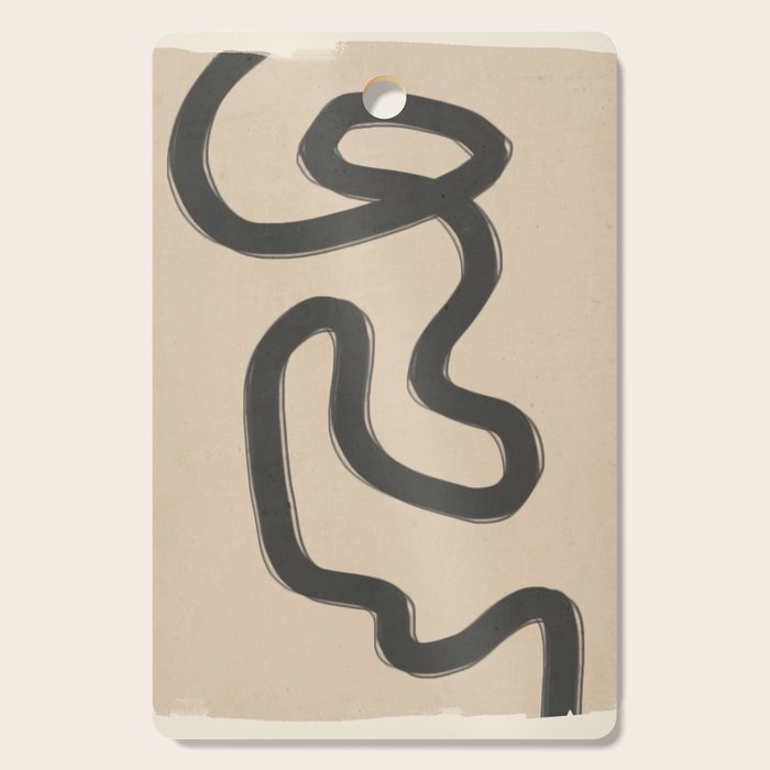 Abstract line art 43 Cutting Board Gallery Image 1