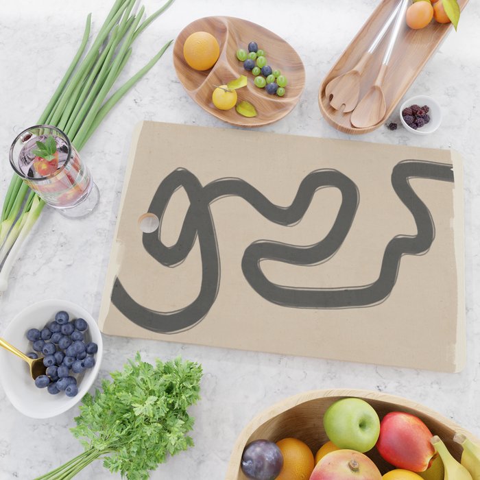 Abstract line art 43 Cutting Board Gallery Image 2