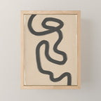 Abstract line art 43 Mini Art Print Gallery Image 1