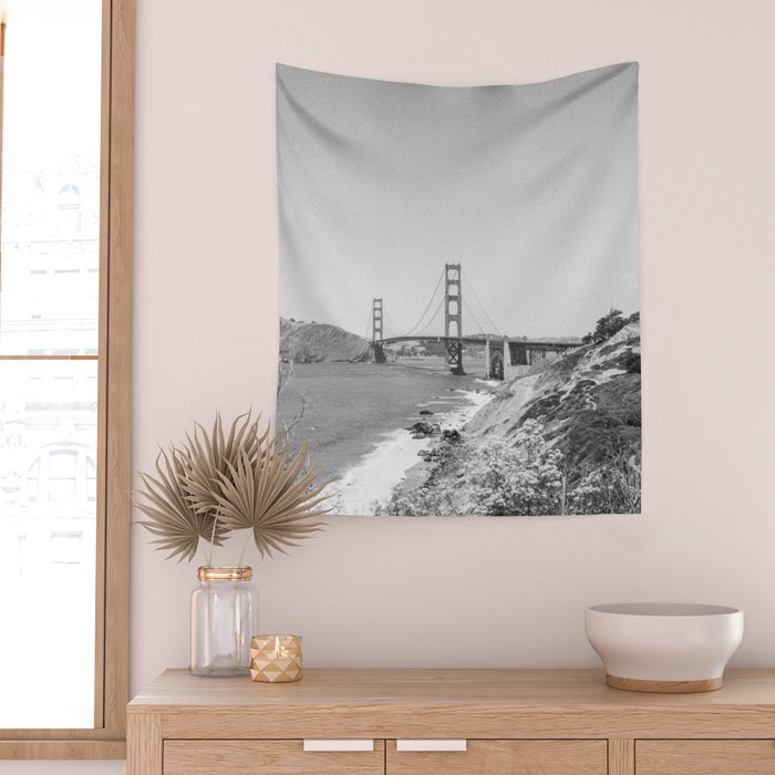 GOLDEN GATE BRIDGE IV / San Francisco, California Wall Tapestry Gallery Image 2