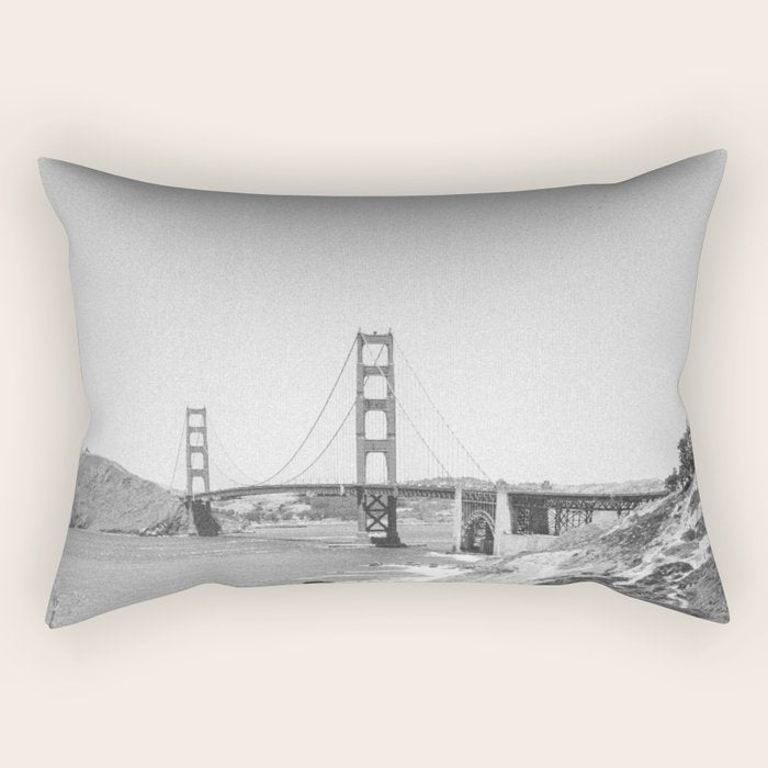 GOLDEN GATE BRIDGE IV / San Francisco, California Rectangular Pillow Gallery Image 2