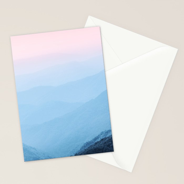 Epic Smoky Mountain Sunset - National Park Stationery Card Gallery Image 2