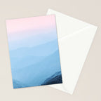 Epic Smoky Mountain Sunset - National Park Stationery Card Gallery Image 2
