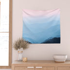 Epic Smoky Mountain Sunset - National Park Wall Tapestry Gallery Image 2