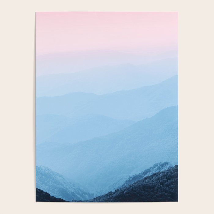 Epic Smoky Mountain Sunset - National Park Poster Gallery Image 1