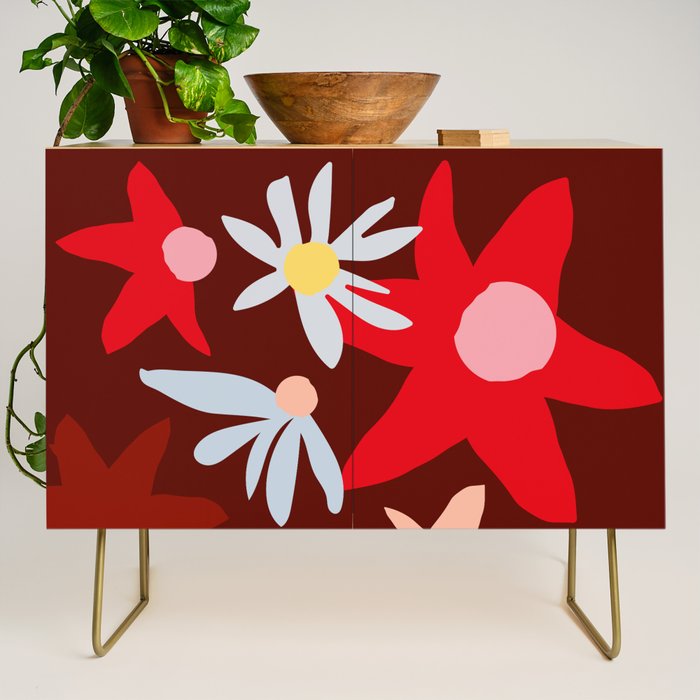 Fall flowers Credenza Gallery Image 1