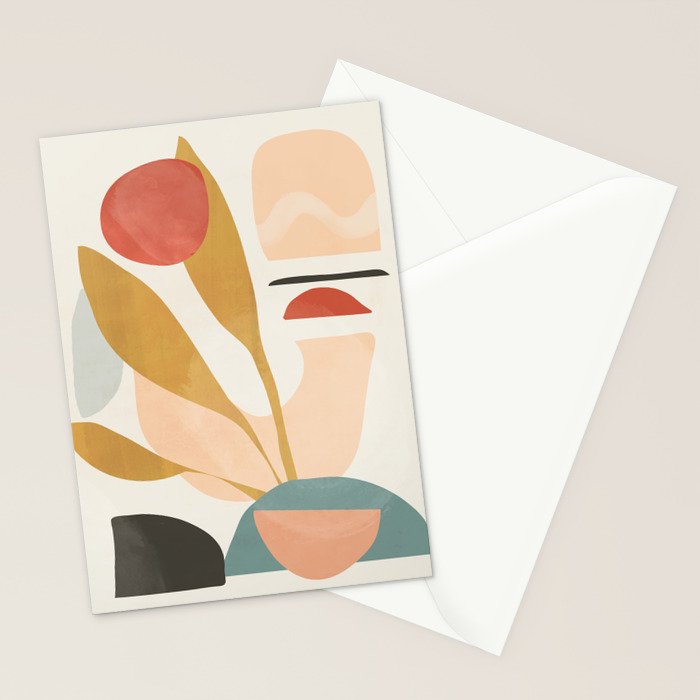 Abstract Shapes 20 Stationery Card Gallery Image 2