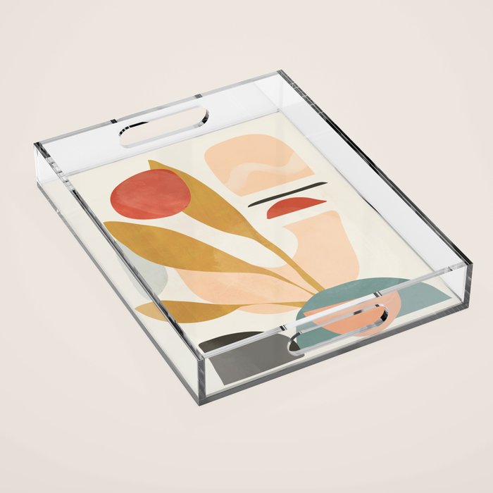 Abstract Shapes 20 Acrylic Tray Gallery Image 1