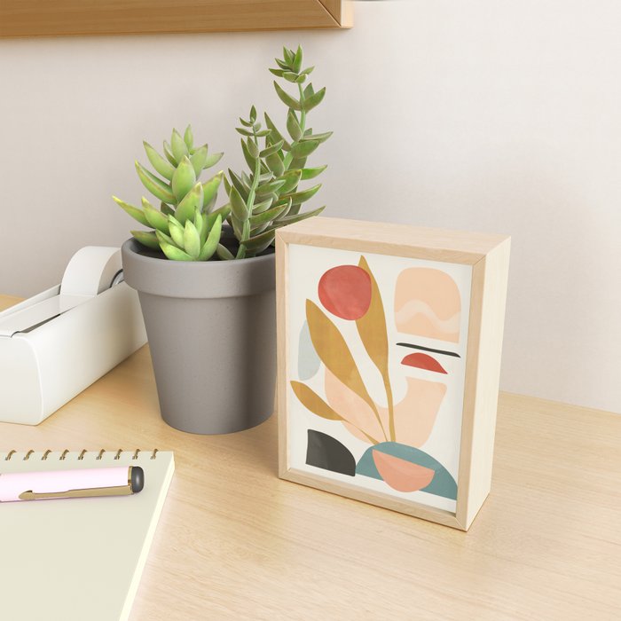Abstract Shapes 20 Mini Art Print Gallery Image 2