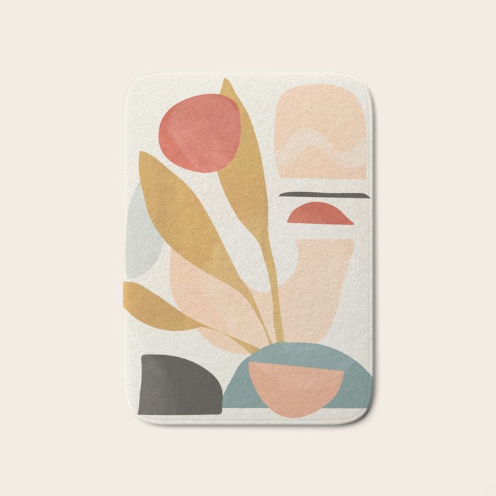 Abstract Shapes 20 Bath Mat Gallery Image 1