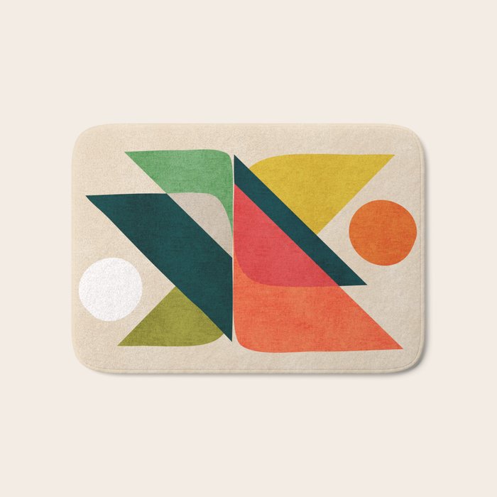 Reflection (of time and space) Bath Mat Gallery Image 1