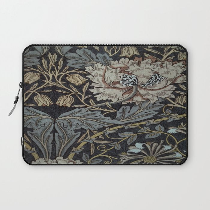 William Morris floral design, William Morris design Laptop Sleeve Gallery Image 1