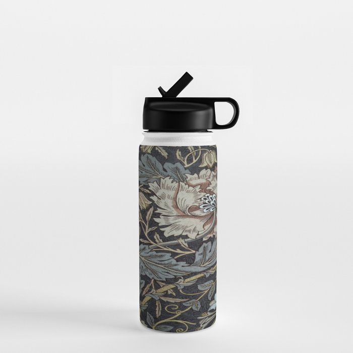 William Morris floral design, William Morris design Water Bottle Gallery Image 1