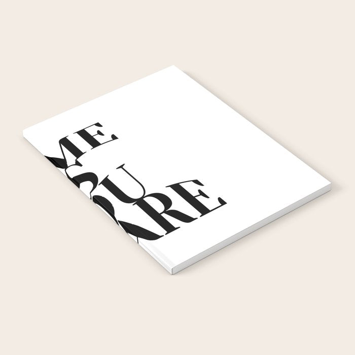 Come As You Are (Wavy - B&W) Notebook Gallery Image 2