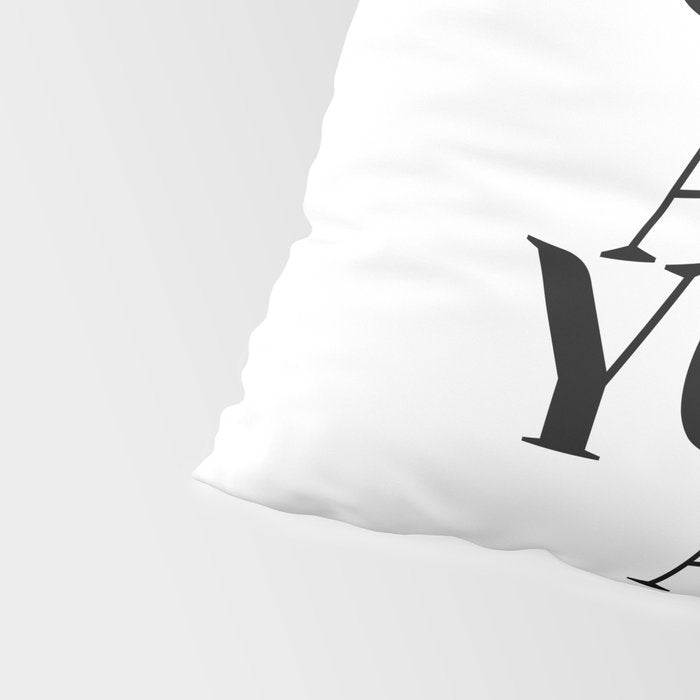 Come As You Are (Wavy - B&W) Pillow Sham Gallery Image 4