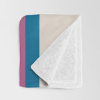 Vintage California Sun: Arches Throw Blanket Gallery Image 3