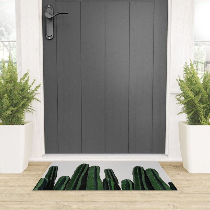 Cactus I Welcome Mat Gallery Image 3