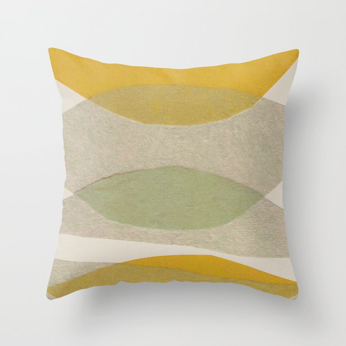 Petals #8 Throw Pillow Gallery Image 1