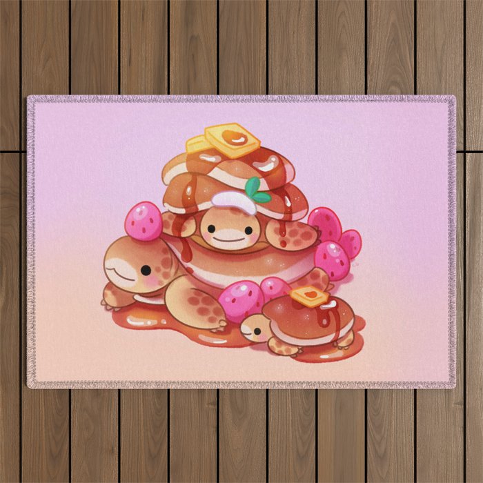 Pancake tortoise Outdoor Rug Gallery Image 1