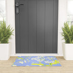 Snowdrop (blue) Welcome Mat Gallery Image 3