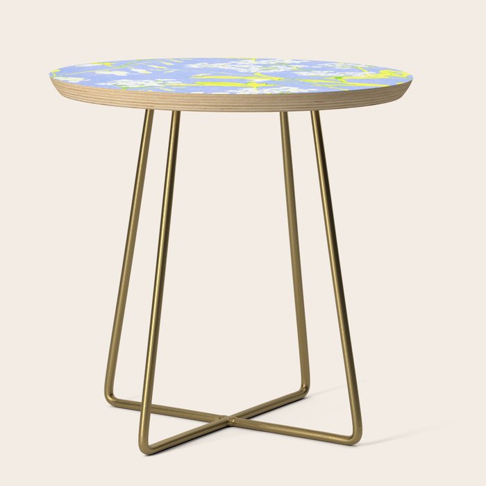 Snowdrop (blue) Side Table Gallery Image 1