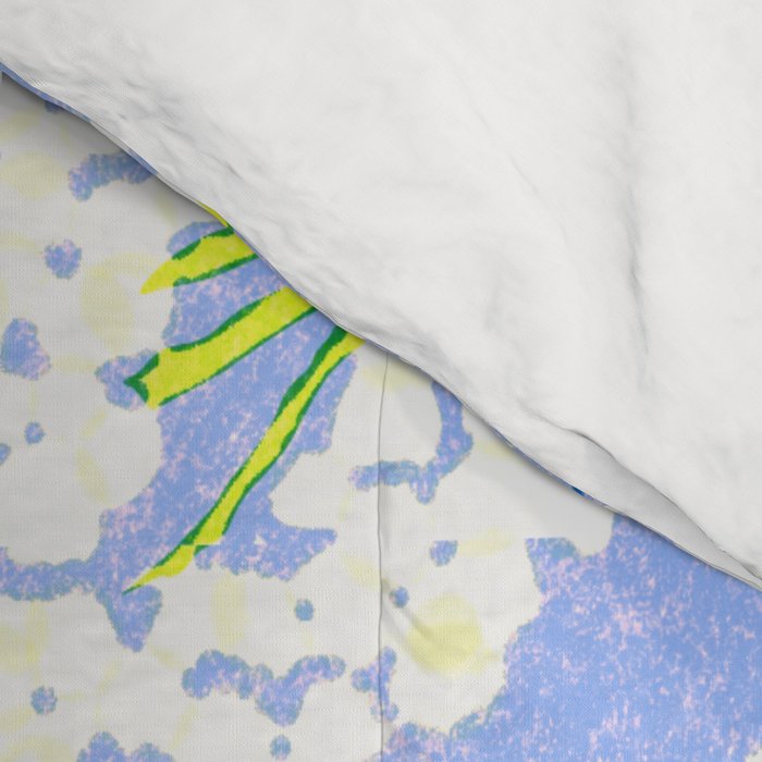 Snowdrop (blue) Comforter Gallery Image 4