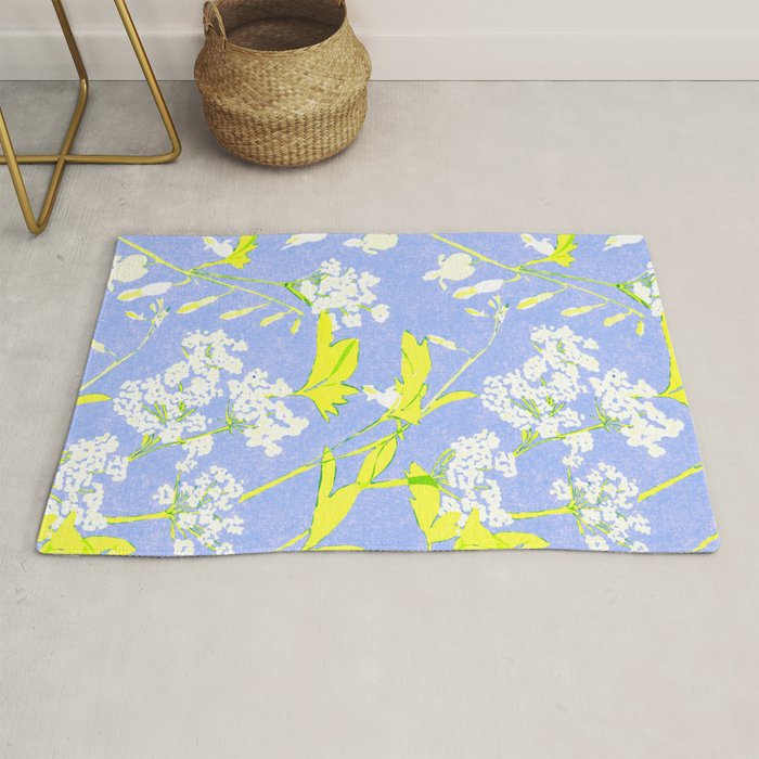Snowdrop (blue) Rug Gallery Image 1