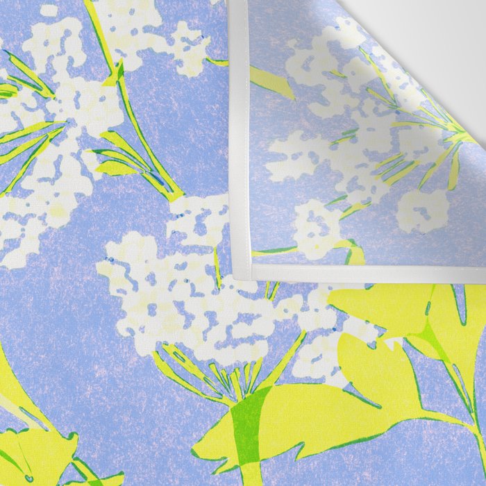 Snowdrop (blue) Wall Tapestry Gallery Image 3