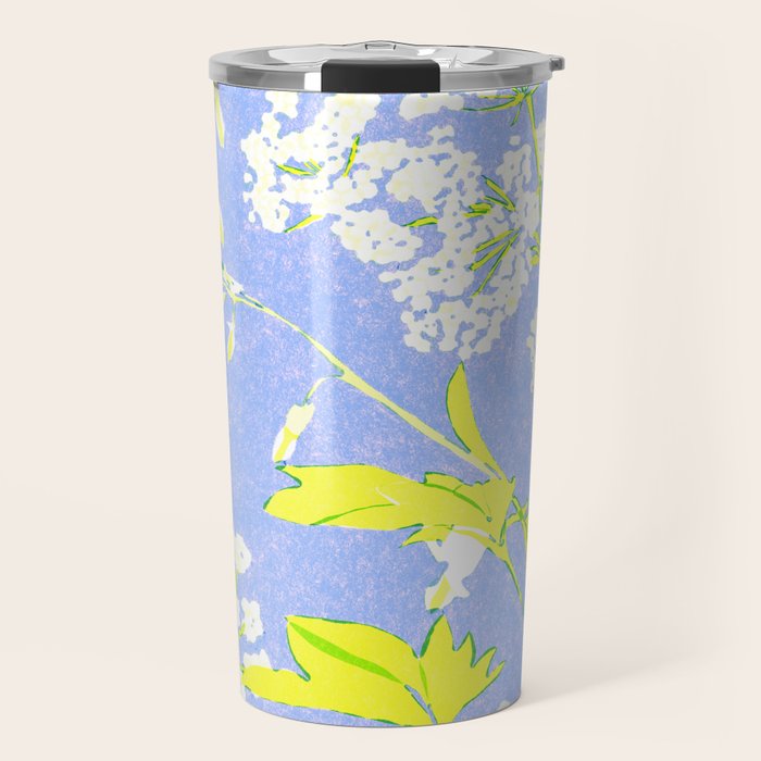 Snowdrop (blue) Travel Mug Gallery Image 1
