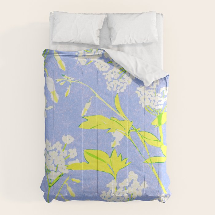 Snowdrop (blue) Comforter Gallery Image 1