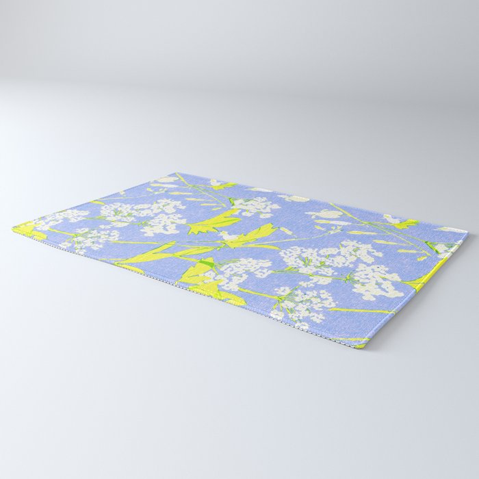 Snowdrop (blue) Rug Gallery Image 3