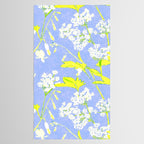 Snowdrop (blue) Tablecloth Gallery Image 2