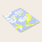 Snowdrop (blue) Notebook Gallery Image 2