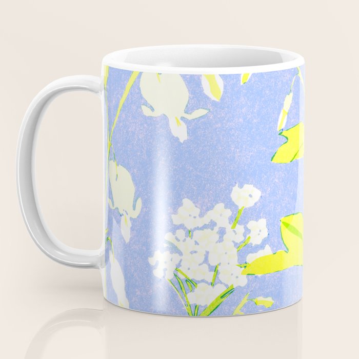 Snowdrop (blue) Coffee Mug Gallery Image 3