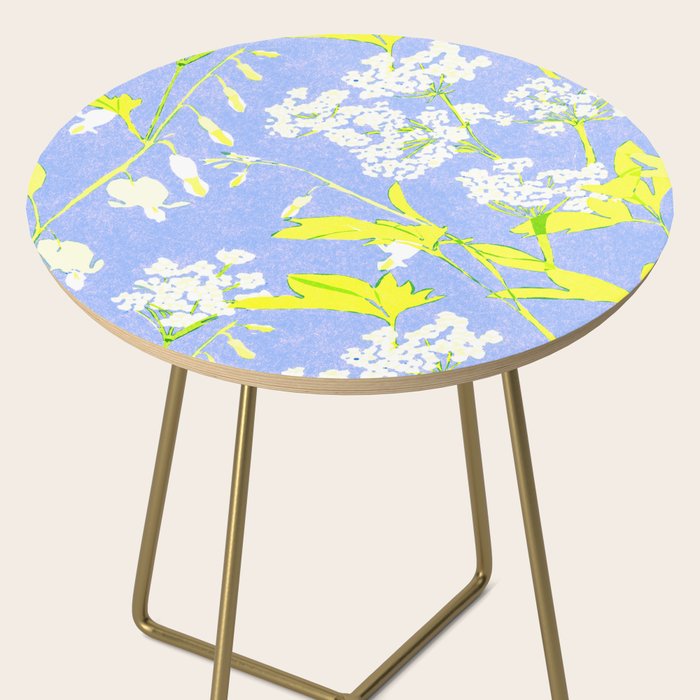 Snowdrop (blue) Side Table Gallery Image 2