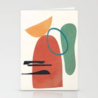 Minimal Abstract Shapes No.41 Stationery Card Gallery Image 2
