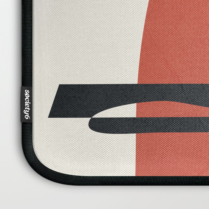 Minimal Abstract Shapes No.41 Laptop Sleeve Gallery Image 3