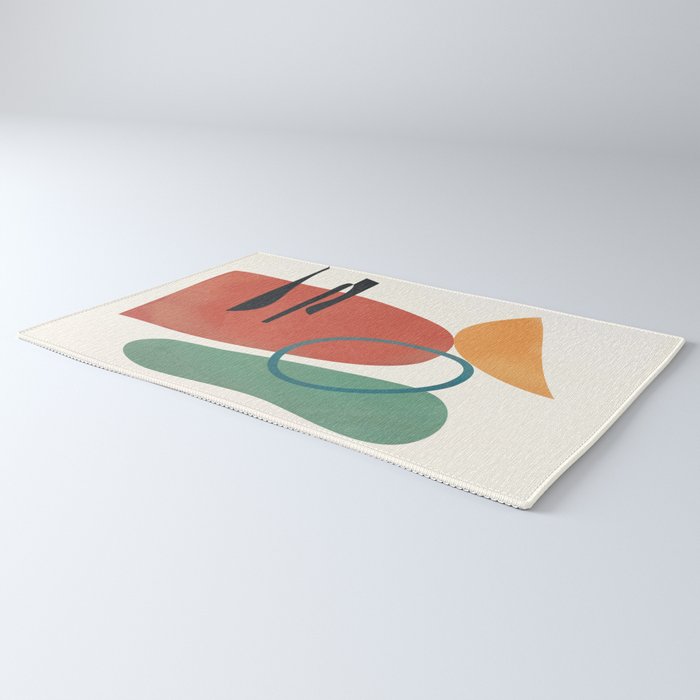 Minimal Abstract Shapes No.41 Rug Gallery Image 3