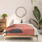 Minimal Abstract Shapes No.41 Comforter Gallery Image 3