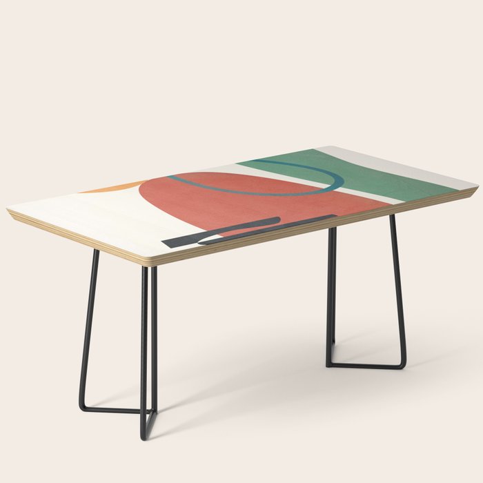 Minimal Abstract Shapes No.41 Coffee Table Gallery Image 1